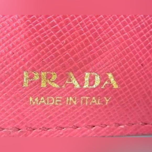 💥 SALE! 💥 Prada Saffiano Leather Bi-fold Wallet - Picture 6 of 6